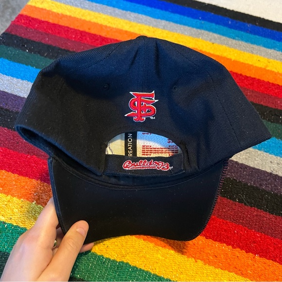 Creation of demand Fresno State bulldogs Adjustable Hat hand washed 20% wool - Picture 16 of 16